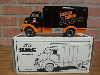 First Gear 1952 GMC Insulated Van ''Custom Chrome'' Diecast 1:34