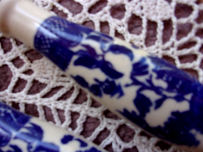 Blue Willow Fork And Spoon