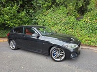 2015 65 BMW 1 SERIES 2.0 118D M SPORT EURO 6 3DR BLACK DIESEL MANUAL
