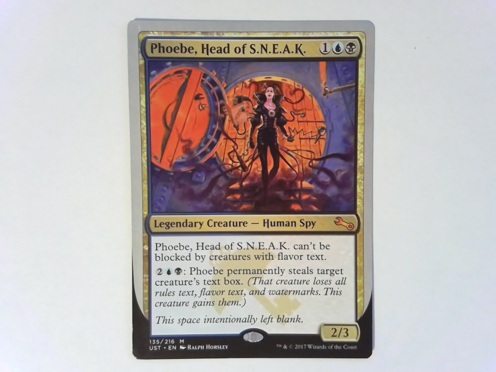 Phoebe, Head of S.N.E.A.K. Unstable - Magic the Gathering