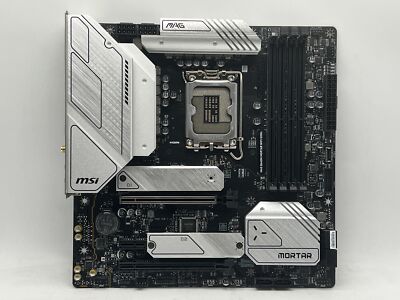 MSI MAG B660M Mortar WiFi DDR4 LGA1700 Motherboard for Parts Read