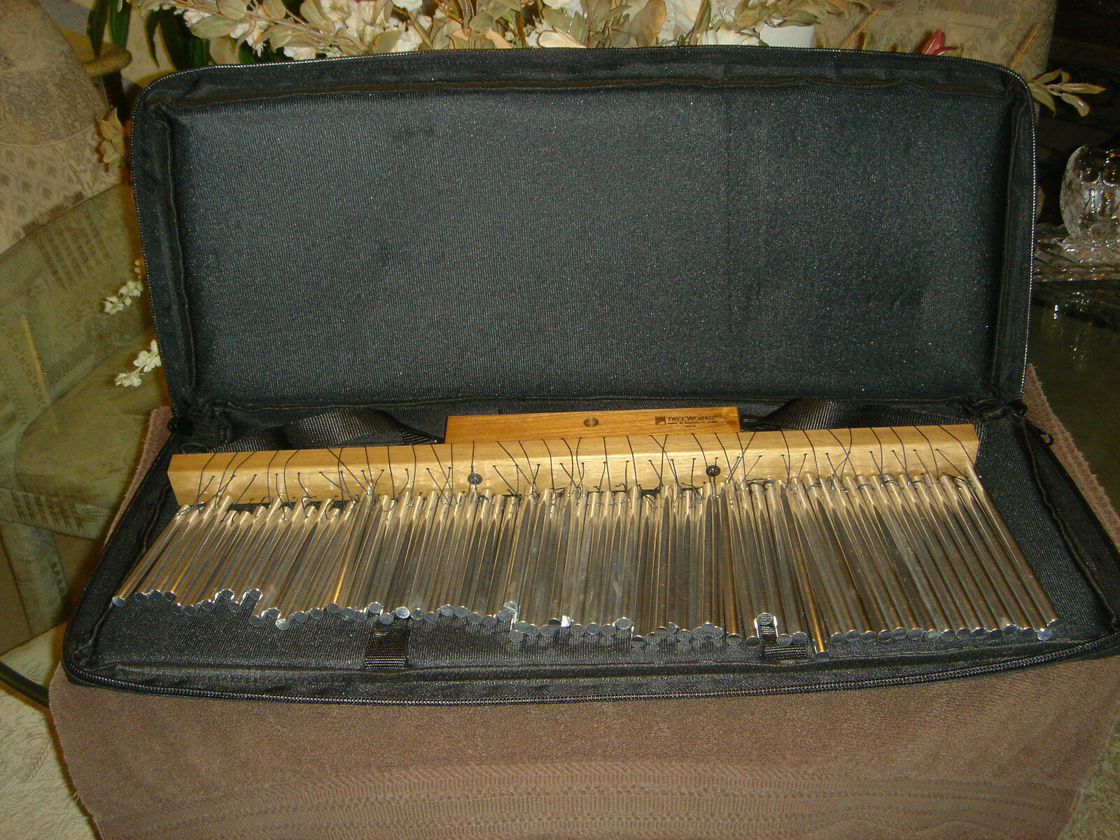 Tree works large double row classic chimes with carry case brand new best deal
