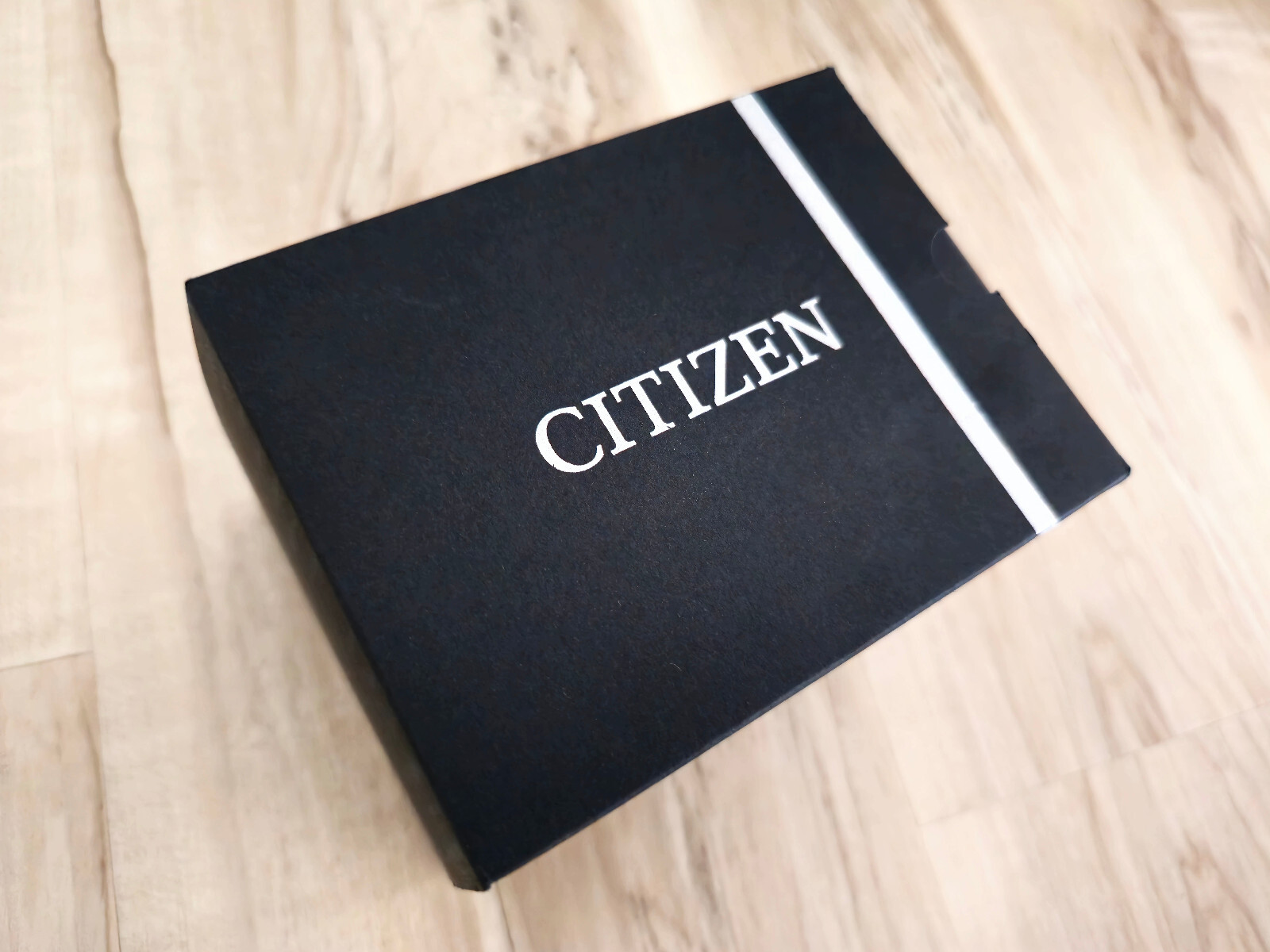 Pre-owned Citizen Zenshin Automatic Titanium Sapphire Blue Dial Men's Watch Nj0180-80l