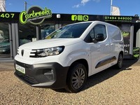 2024 Peugeot Partner 1.5 BlueHDi 100 Asphalt Van PANEL VAN Diesel Manual