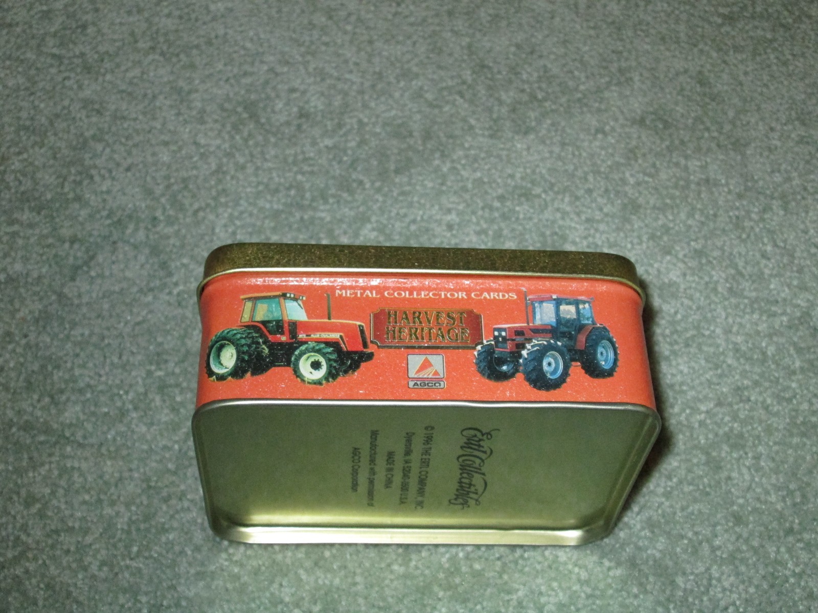 ERTL COLLECTIBLES HARVEST HERITAGE METAL COLLECTOR CARDS TRACTORS SERIES 1