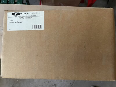 Field Controls FAD-4 46590504 4'' Fresh air damper