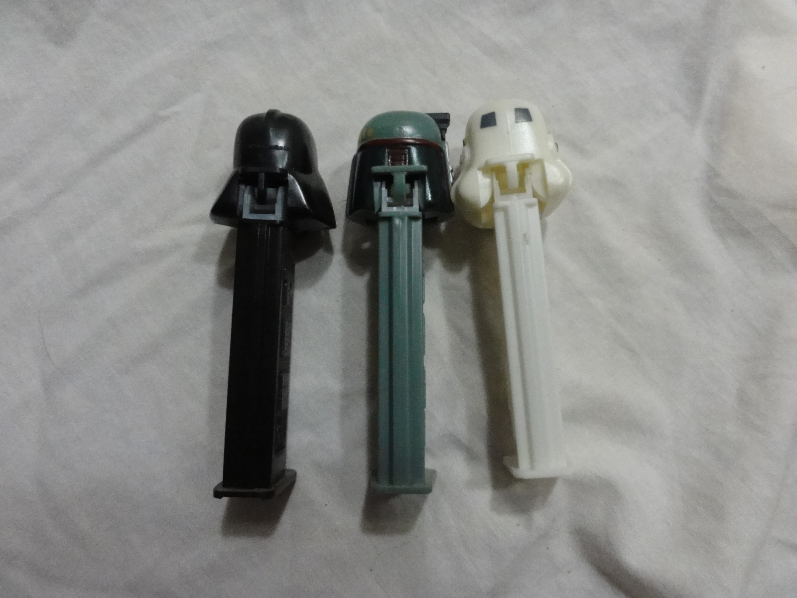 Pez Lot 3 STAR WARS Darth Vader Issue A, Boba Fett, Storm Trooper