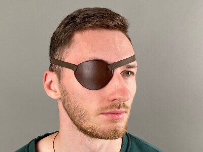 Leather Eye Patch, Eye Patch, Man Eye Patch, Woman Eye Patch