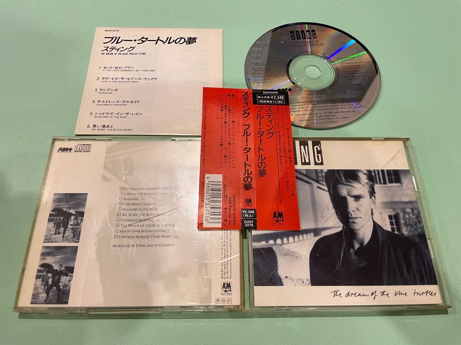 【新品未開封】 The Dream Of The Blue Turtles Sting – The Dream Of The Blue Turtles – CD (Paper Sleeve