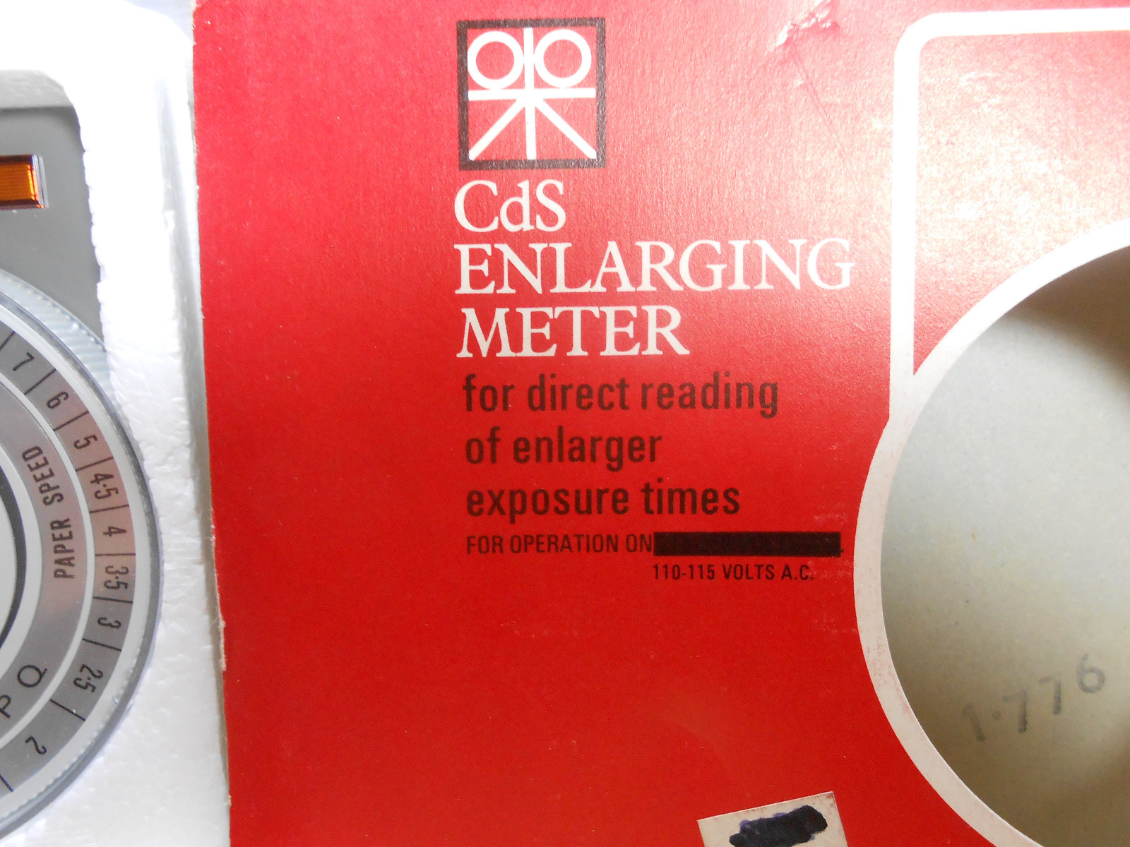 CdS Enlarging Meter - Photography Darkroom