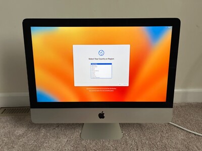 Apple iMac 21.5'' (1TB HDD, Intel Core i5-7400, 3.00GHz, 8GB) Silver - MNDY2LL/A