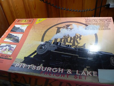 MTH rtr set Rail King P&LE 30-4106-1 1PROTO 2.0  SOUNDS COMPLETE USED
