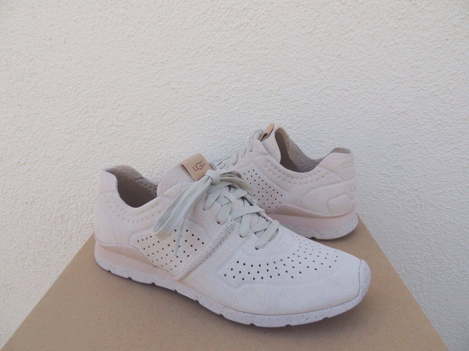 靴 UGG TYE US11 JP28cm UGG TYE CERAMIC SOFT PERFORATED LEATHER FASHION SNEAKERS, US