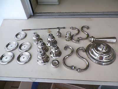 14 1/4'' SILVERPLATED 5 CANDLE CANDALABRA 13'' SPAN