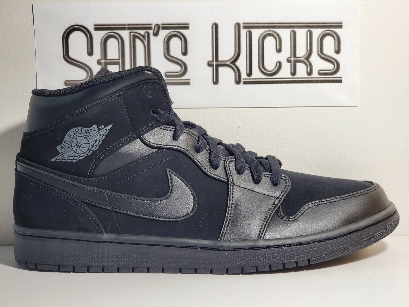 air jordan 1 mid winterized black gum