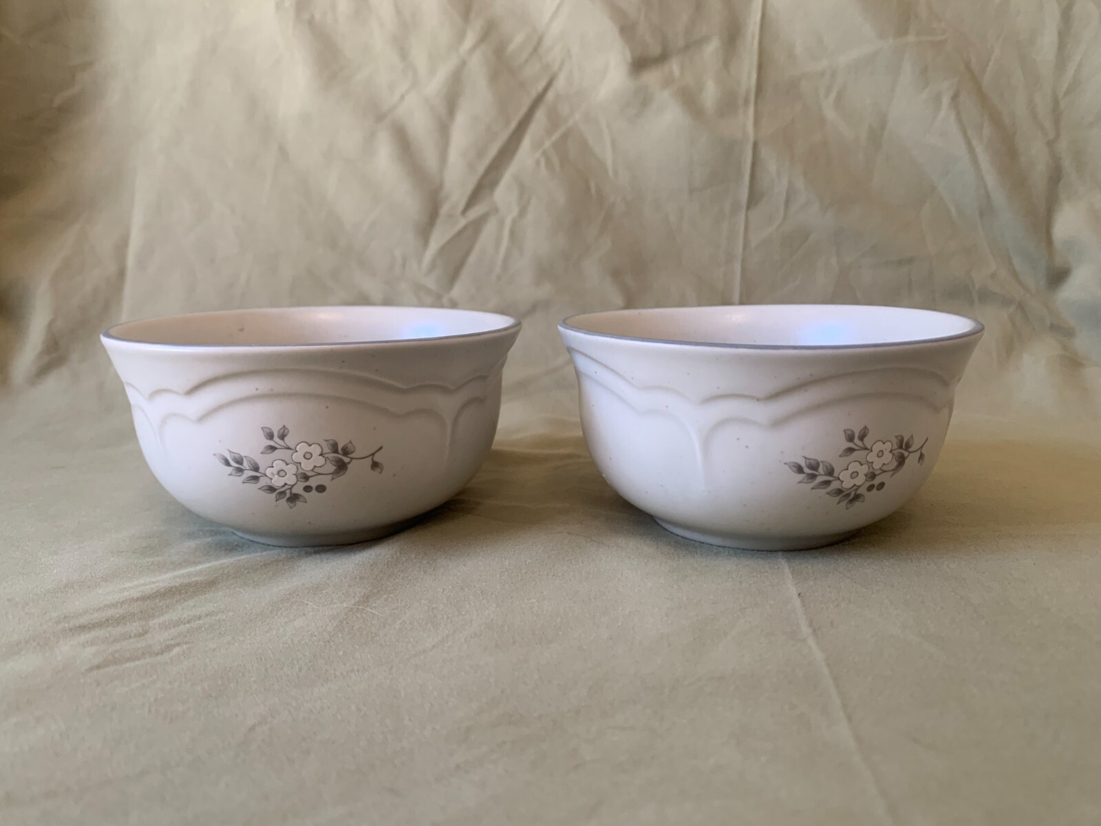 Lot of 4 Vintage Heirloom by PFALTZGRAFF Discontd. Dessert B