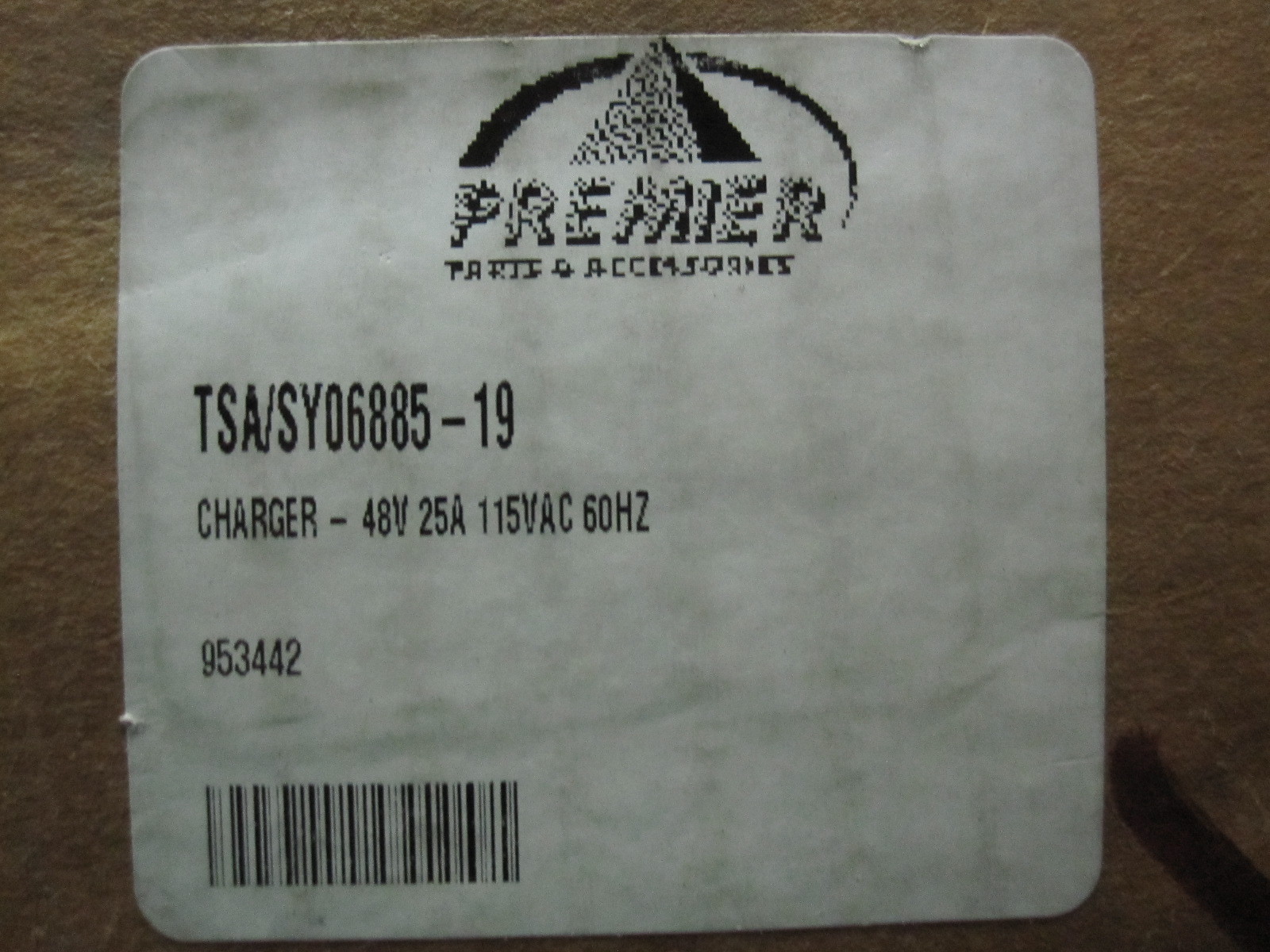 Cushman 886481 48 Volt 25 Amp Battery Charger Automatic 48LC25-8ET (READ)