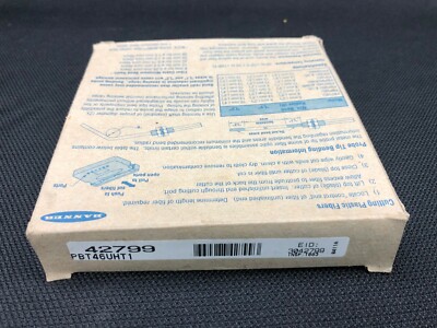 NEW PBT46UHT1 (42799) BANNER ENGINEERING Plastic Fiber, Diffuse Reflective; Core