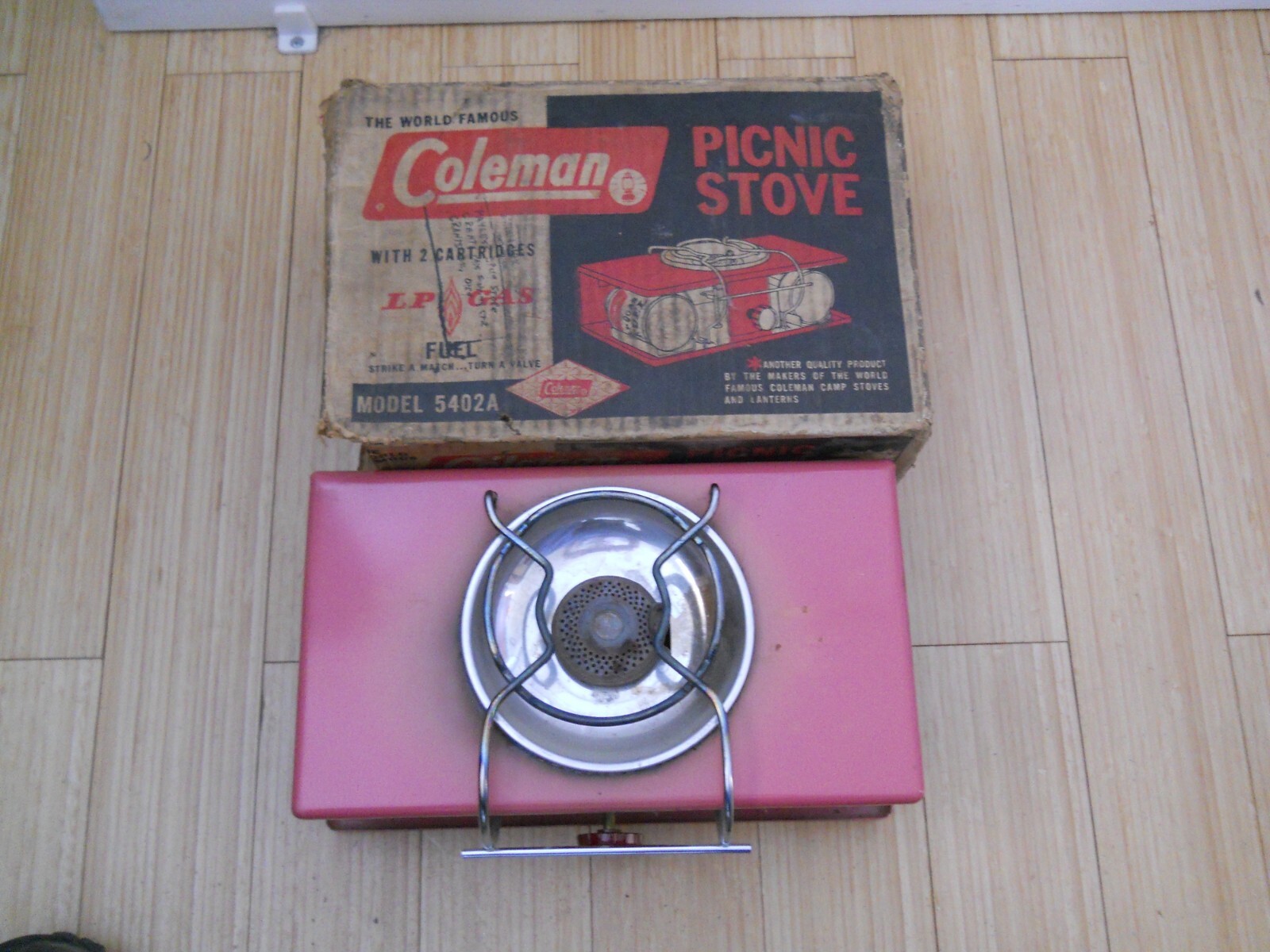 Vintage Single Burner COLEMAN LP GAS PICNIC STOVE for displayのeBay公認海外