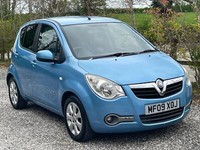 2009 Vauxhall Agila 1.2 16V Design. Blue. 