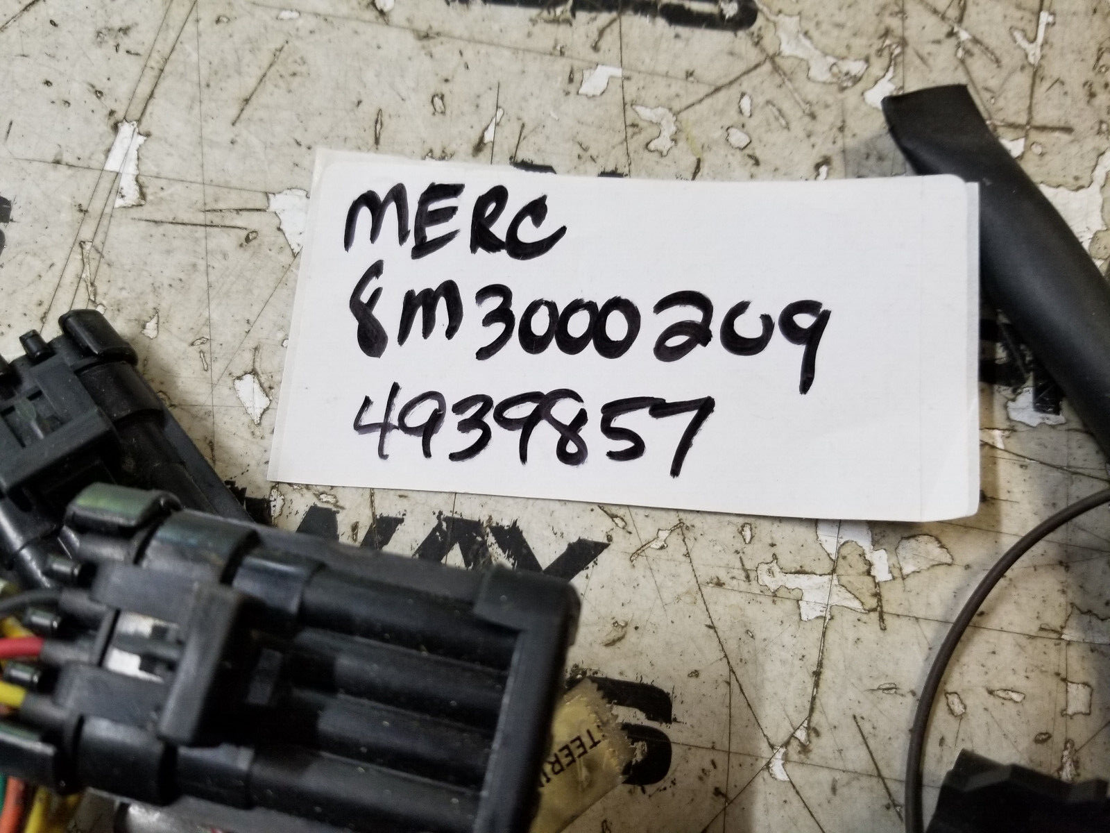 Mercury Cummins Marine 8M3000209 4939857  Engine Sensor Harness Hrn Non-Dts Strn - Picture 3 of 5