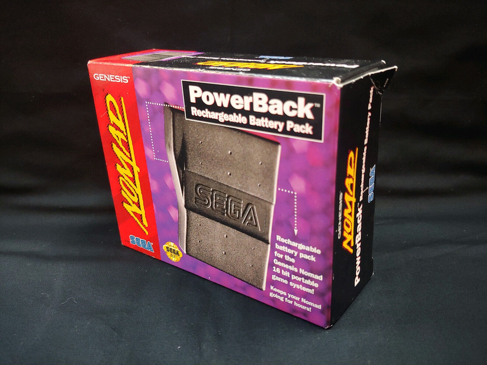 PowerBack Rechargable Battery Pack (Sega Nomad, 1995 PowerBack Rechargable Battery Pack (Sega Nomad, 1995