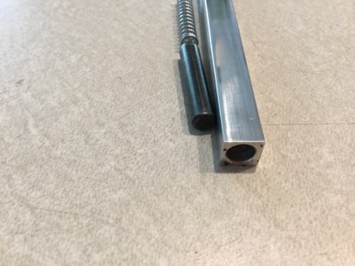 SPRING LOADED ALUMINUM CROSSROD FOR ETS PEDAL STEEL GUITAR