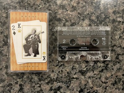 Deuces Wild by B.B. King (Cassette Tape Nov-1997, MCA) Tested Working