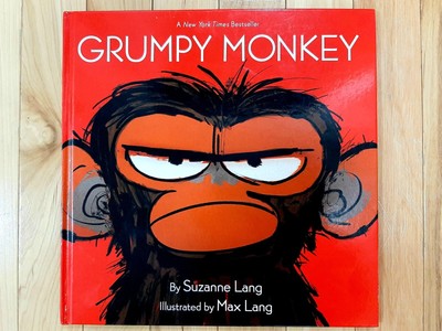 Grumpy Monkey by Suzanne Lang (2018, Hardcover Picture Book)