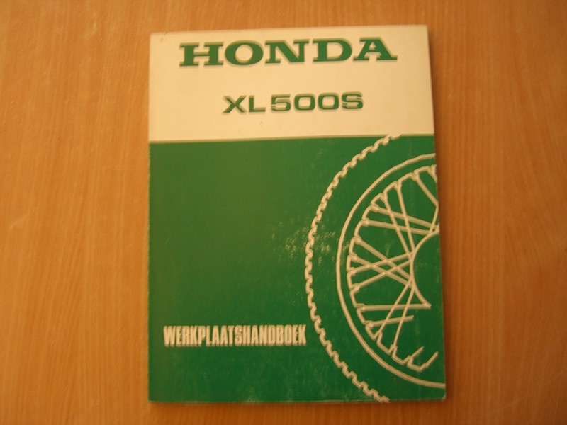 Werkplaatshandboek Honda Xl 500 S Werkstatthandbuch (NiederlÃ¤Ndisch)