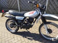 YAMAHA XT 250 W REG POWDER COATED FRAME 99% COMPLETE GOT KEY AND V5 