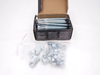 25 Pack Hillman PowerPro 1/2''x 5-1/2'' Zinc Plated Steel Wedge Anchors SD1 371942
