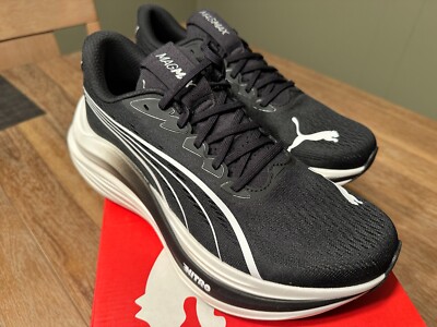Size 9 - PUMA MagMax Nitro Black White