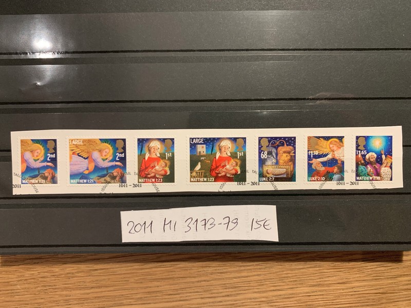 Gb England 2011 Mi 3173 - 3179 Weihnachten Christmas Xmas Gestempelt Used