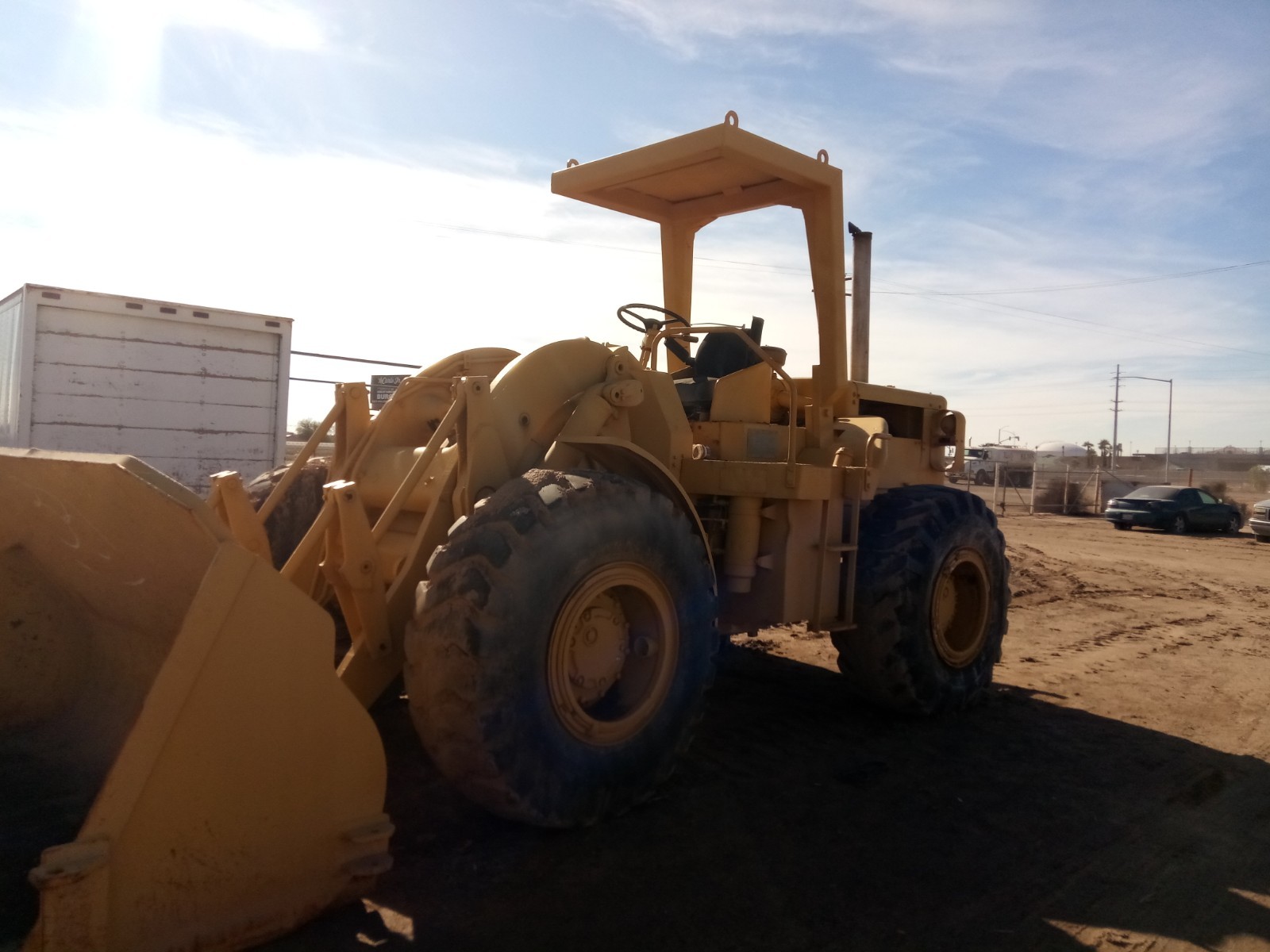 Cat 950 Farm Tractor Wheel Loader, used, runs, yellow, used