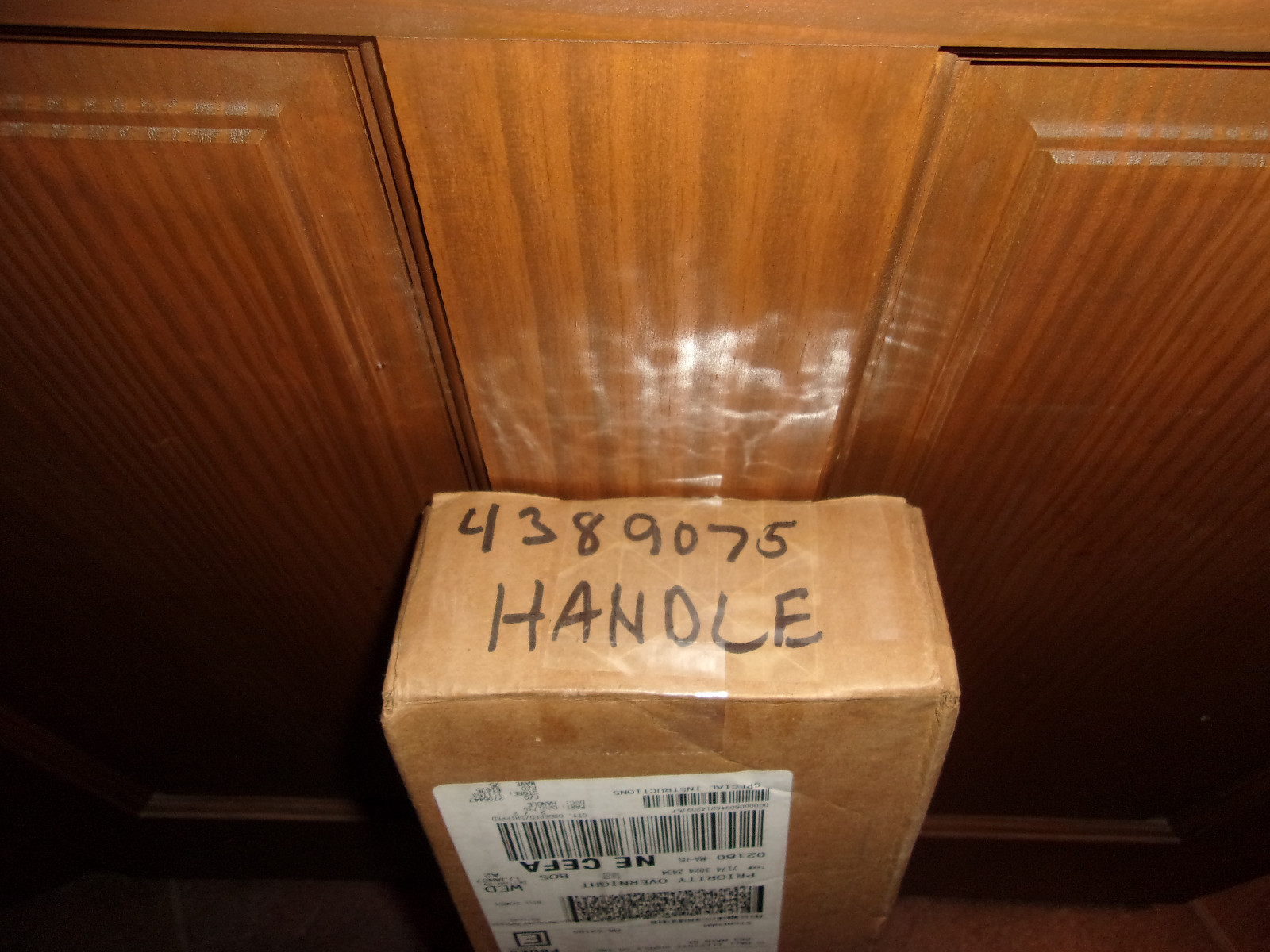 NEW! 1 Handle Genuine 4389075 Refrigerator Door Handle White AP3128264 PS372287