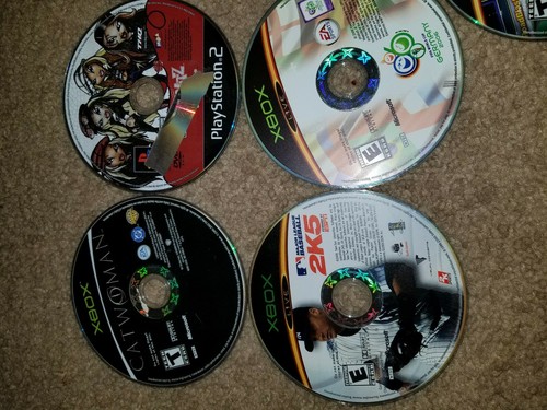 Lot Of 9 Xbox /Xbox 360 Games- Disc Only-not Tested