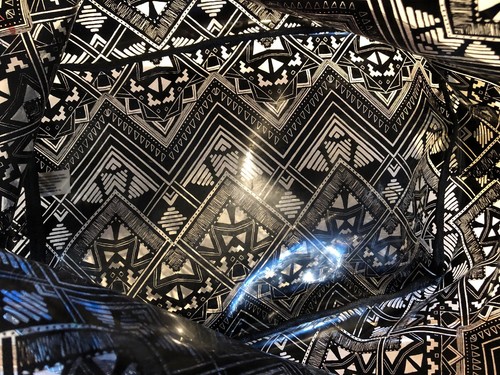 Victorias Secret Pink XL Clear Aztec Jelly Tote Beach Bag Wallet Duffle Mini Zip