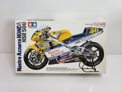 Tamiya Nastro Azzurro Honda NSR 500 1/12 14082 Model Kit 2000 Japan