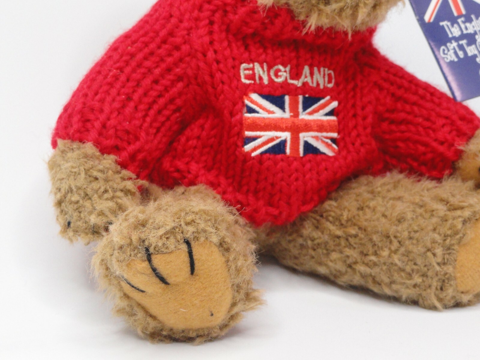 House of Valentina UK Bear Kent England Vintage Jointed Teddy 8