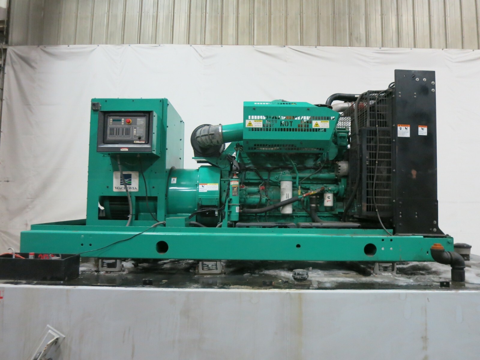 Cummins 500 kW DFEK, QSX15-G9 EPA Tier 2 eng, 242 Hrs Yr 2006 - CSDG # 2406