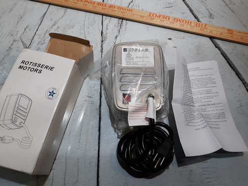 Jenn Air Rotisserie Motor Model No CS 6018 New silver