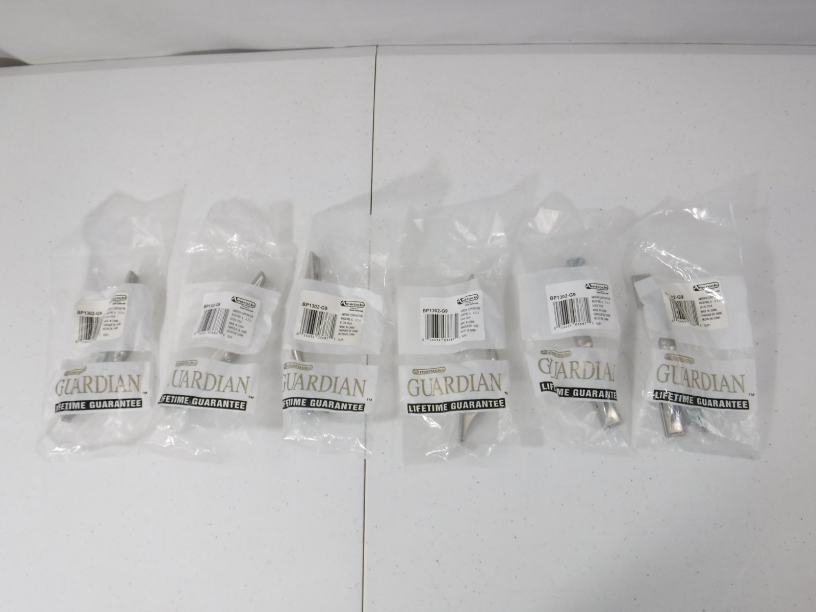 6 Amerock Drawer Pulls Silver 5