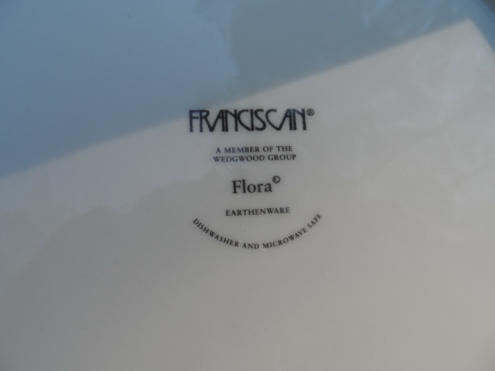 Franciscan Wedgewood Pink Flora Earthenware Scalloped Dinner Plate