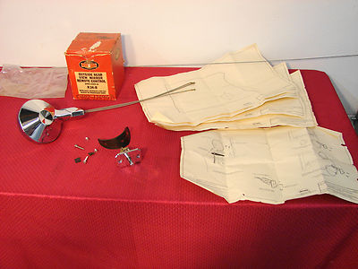 64 FORD FALCON FAIRLANE MERCURY COMET NOS REMOTE CONTROL MIRROR