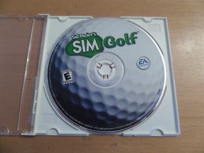 Sid Meier's SIM GOLF PCCD SimGolf **** Windows 9598*****