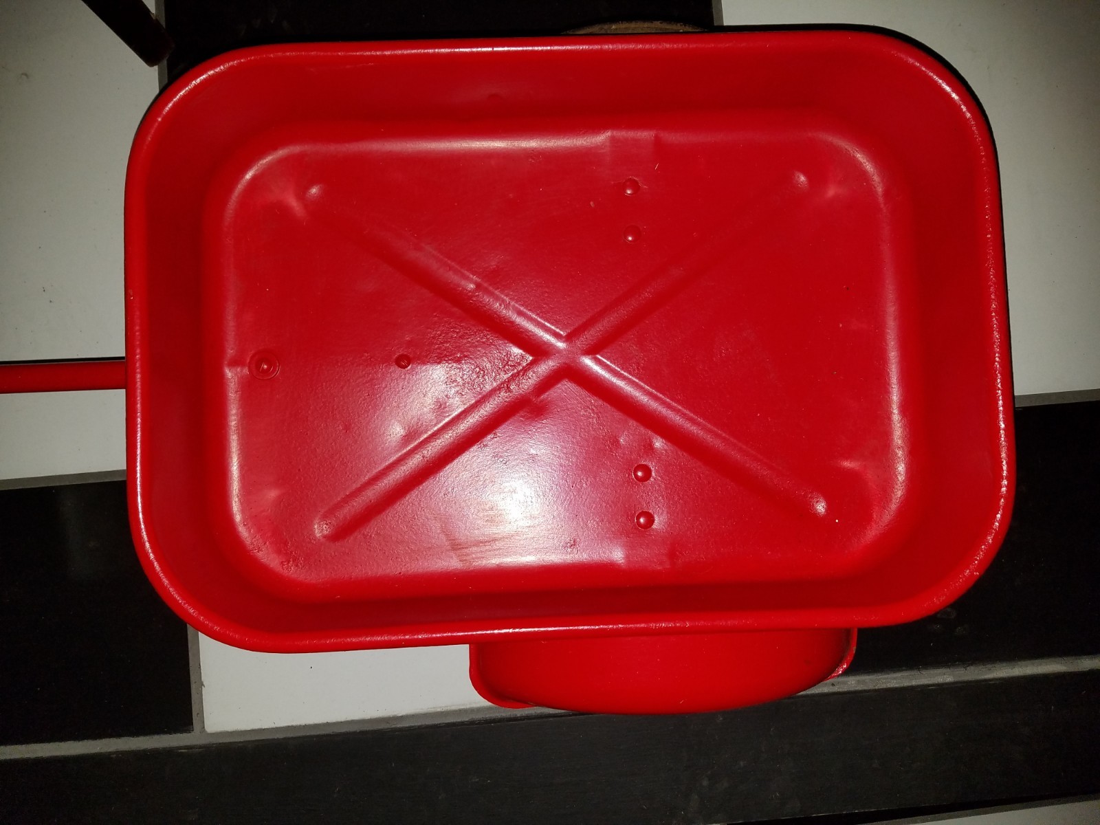 Vintage Fire Chief Wagon Peddle Car Restored