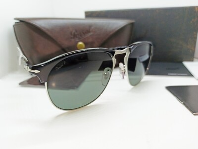 New PERSOL SUNGLASSES PO8649-S 95/86 56mm Black Silver, Green Polarized Lensã®eBayå
¬èªæµ·å¤é販ï½ã»ã«ã¤ã¢ã³