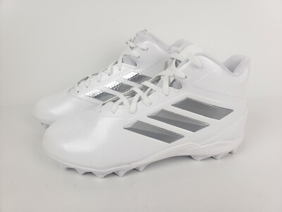 silver youth football cleats