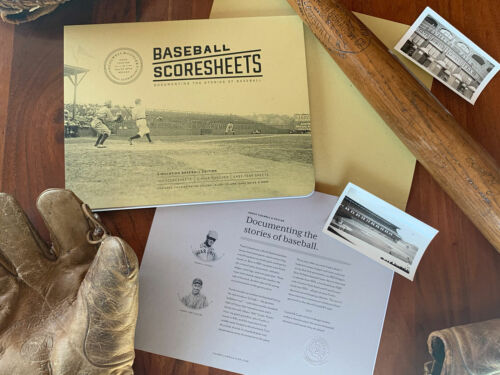Colwell & Cuyler Strat-O-Matic SOM Baseball Scoresheets